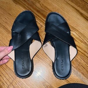 Coach Flat Sandals